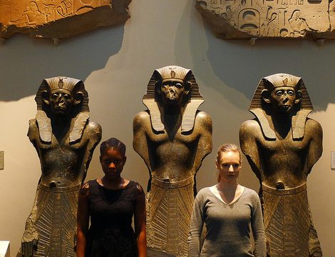 Stepping out in London: The British Museum