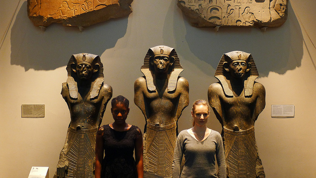 Stepping out in London: The British Museum