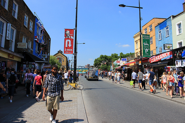 Stepping out in London: Camden Market